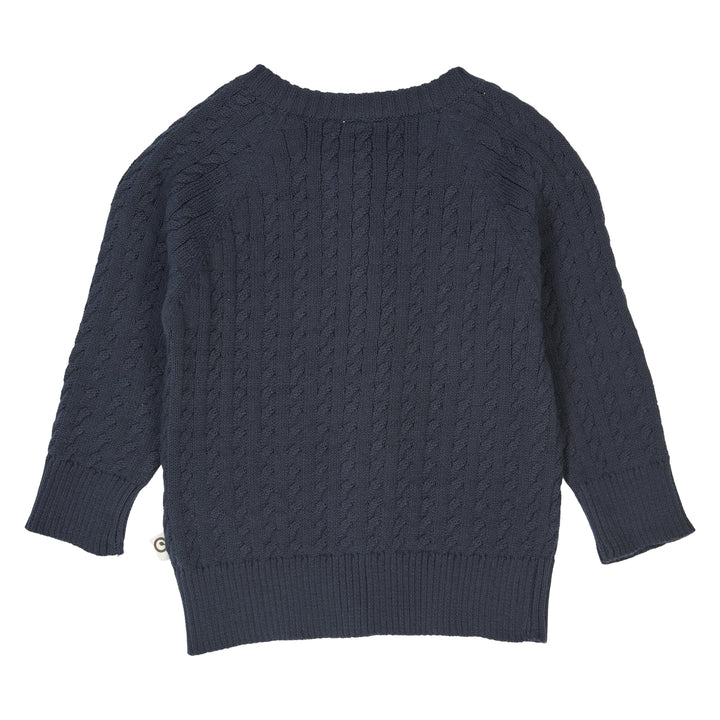 KNIT kabel strikket cardigan