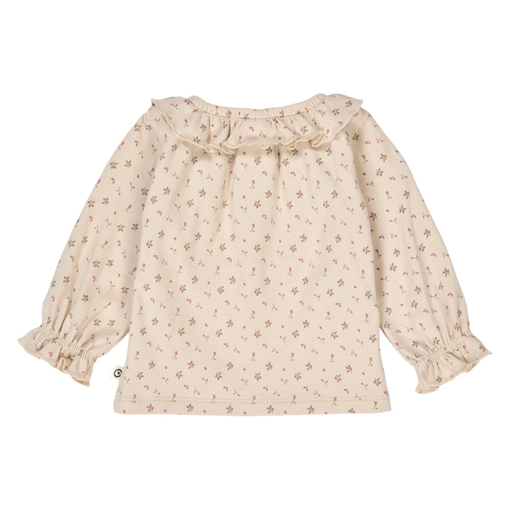 ASTER rib flæsekrave bluse