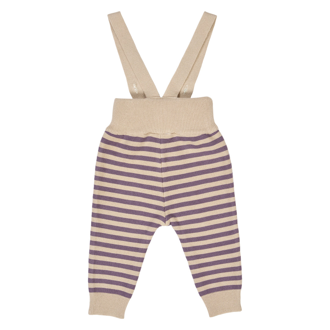 KNIT STRIPE strik overalls