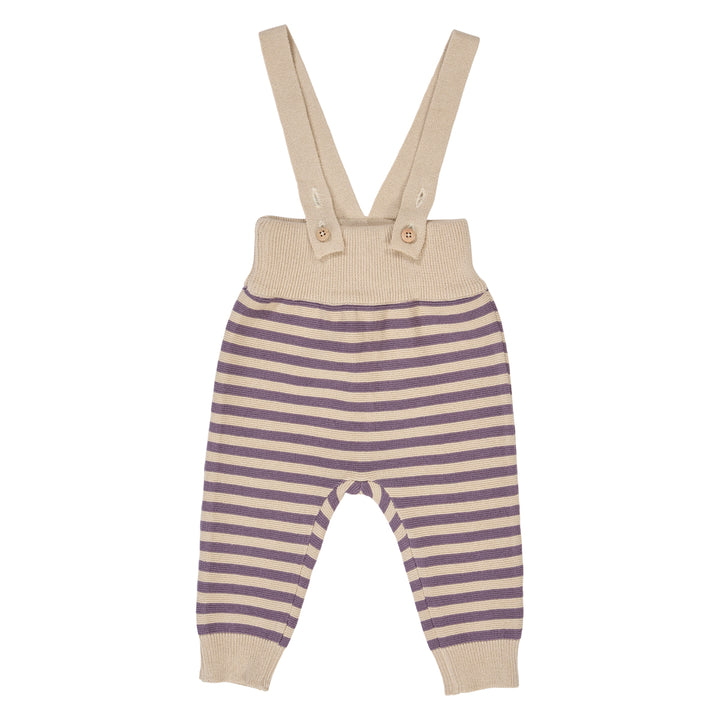 KNIT STRIPE strik overalls
