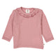 MELLOW tencel bluse med flæser
