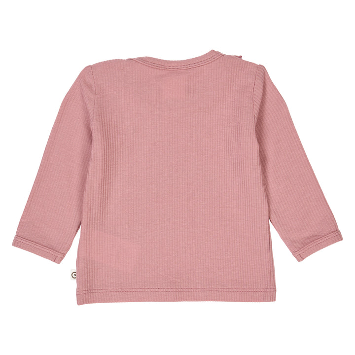 MELLOW tencel bluse med flæser