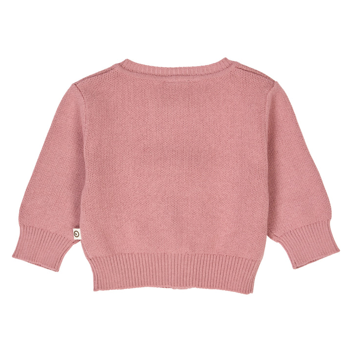 AUTUMN blomster strik cardigan