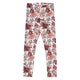 BLISS leggings med blomsterprint