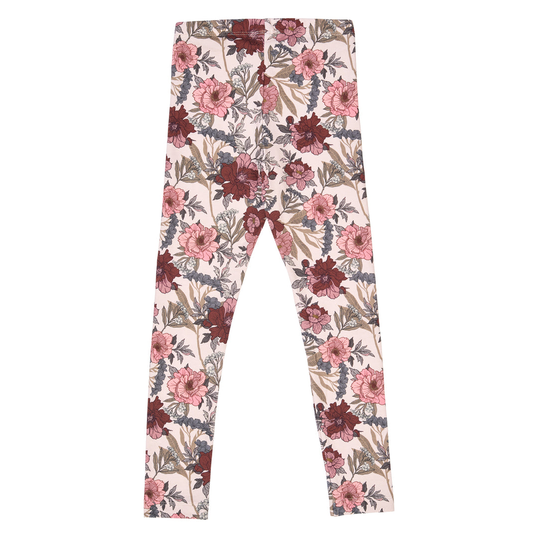 BLISS leggings med blomsterprint