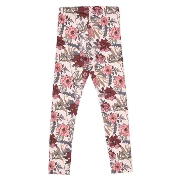 BLISS leggings med blomsterprint