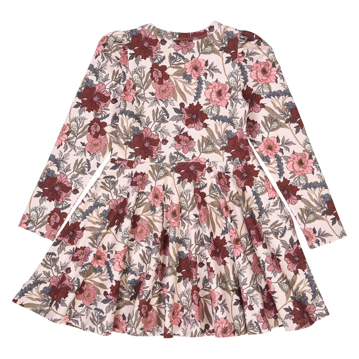 BLISS swing kjole med blomsterprint