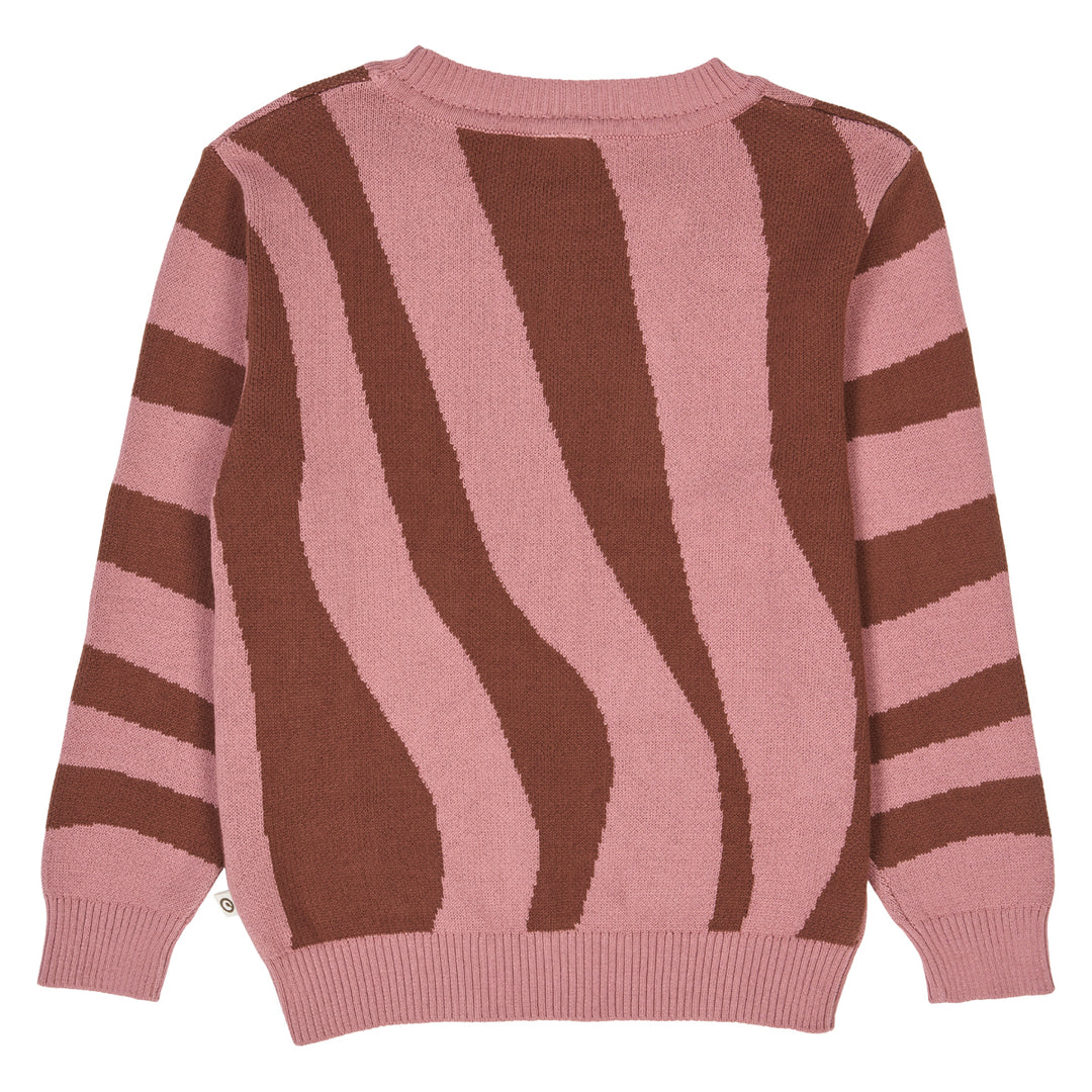 JACQUARD KNIT striktrøje