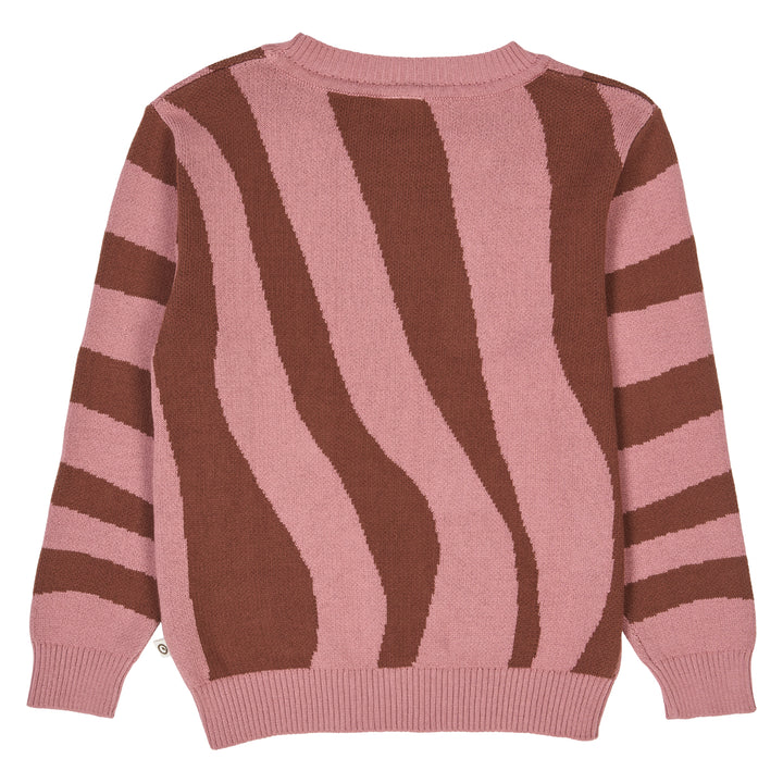 JACQUARD KNIT striktrøje
