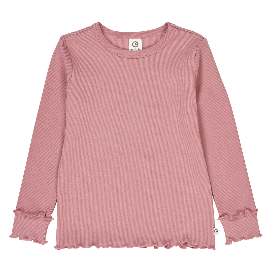 COZY ME RIB deco bluse