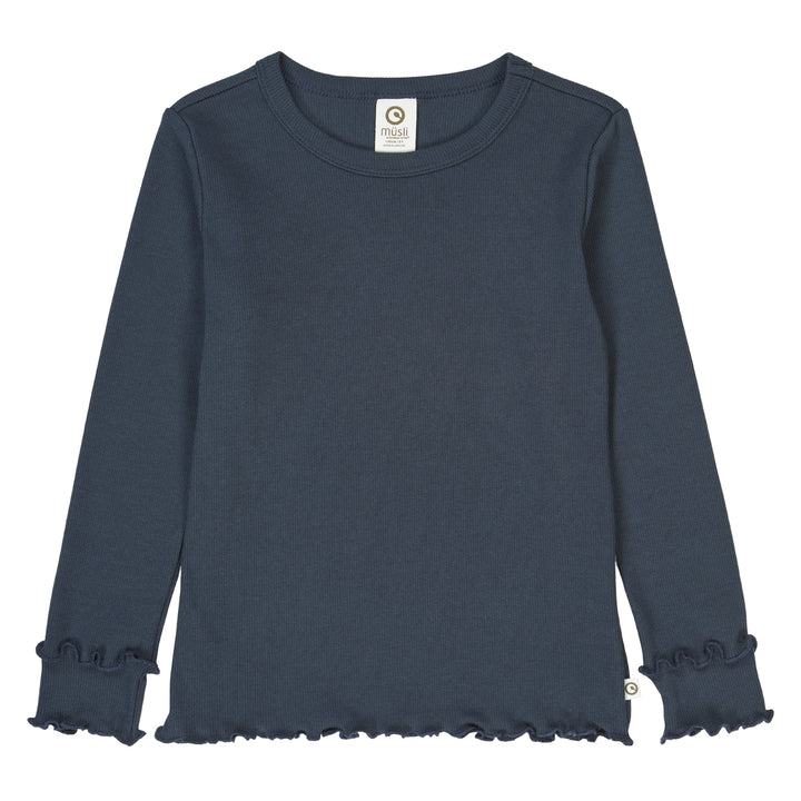 COZY ME RIB deco bluse