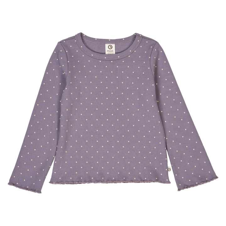 DOT rib bluse