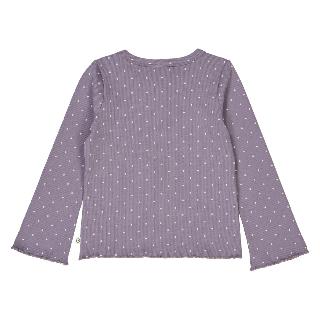 DOT rib bluse