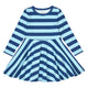 STRIPE sweat swing kjole