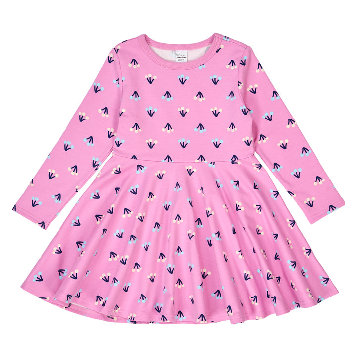 FLOWER sweat swing kjole