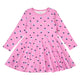 FLOWER sweat swing kjole