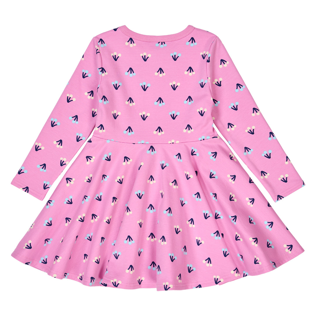 FLOWER sweat swing kjole