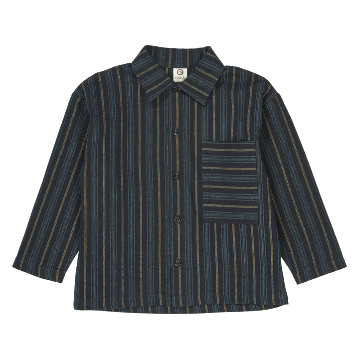 WOVEN STRIPE skjorte