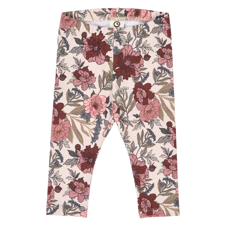 BLISS leggings med blomsterprint