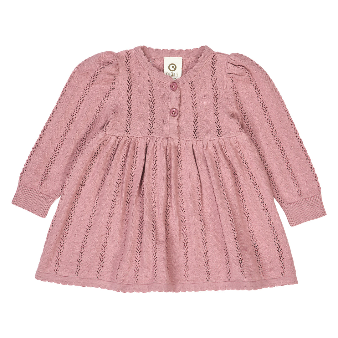POINTELLE KNIT strikkjole