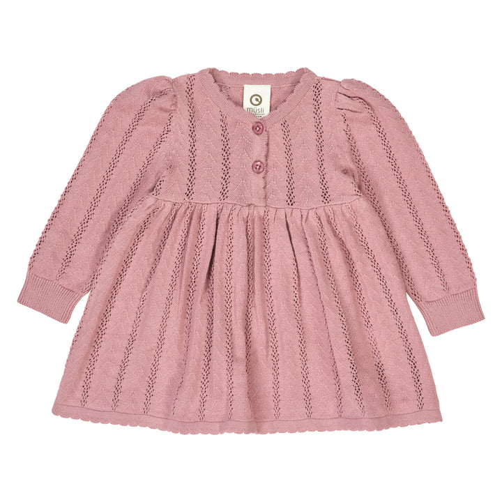 POINTELLE KNIT strikkjole