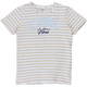 RE-LOVED STRIPE T-shirt med cool vibes tekst