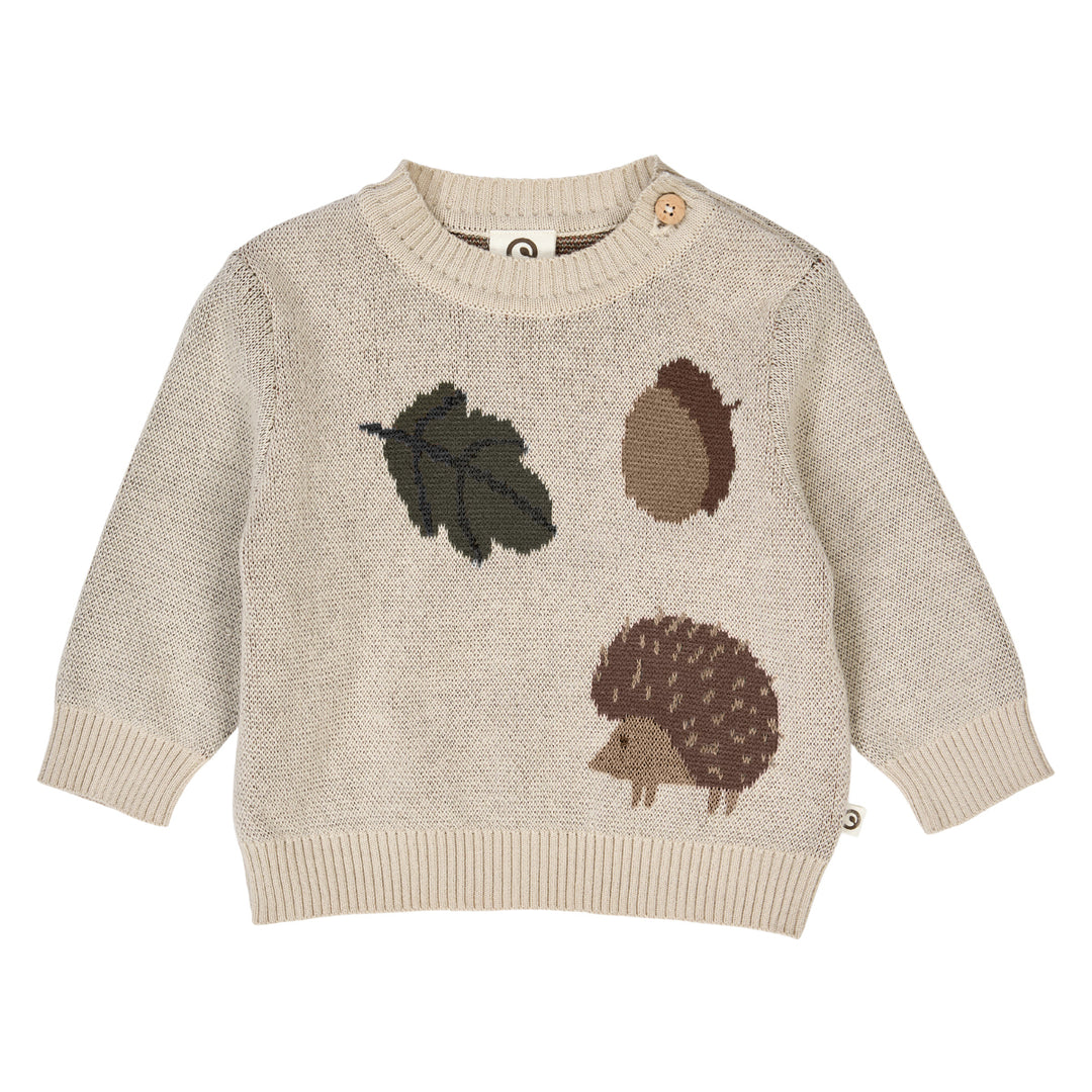 ACORN striktrøje med skovmotiv