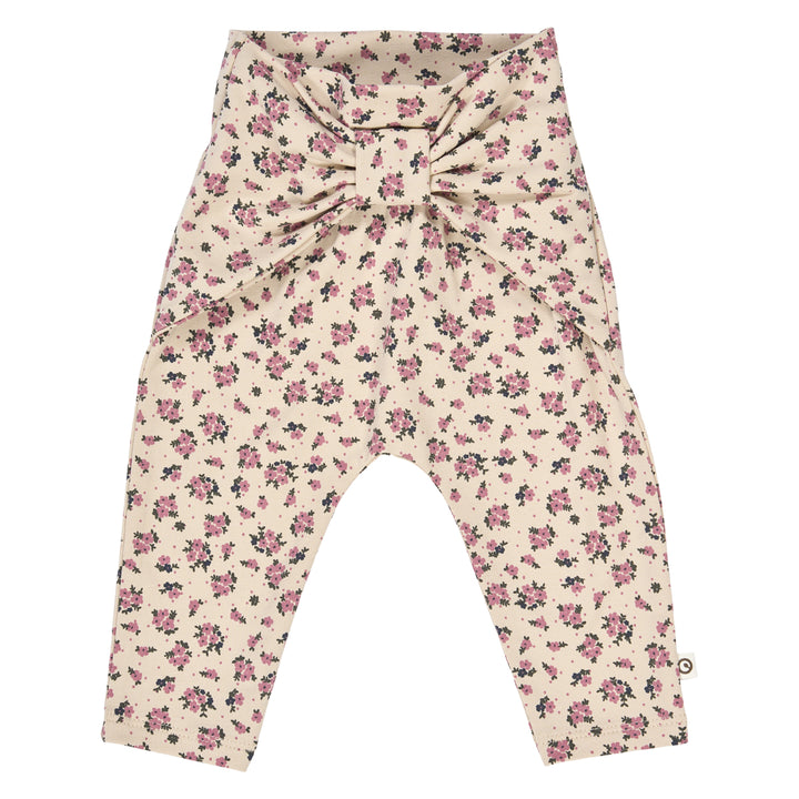 ZINNA blomsterprintet bukser & body sæt