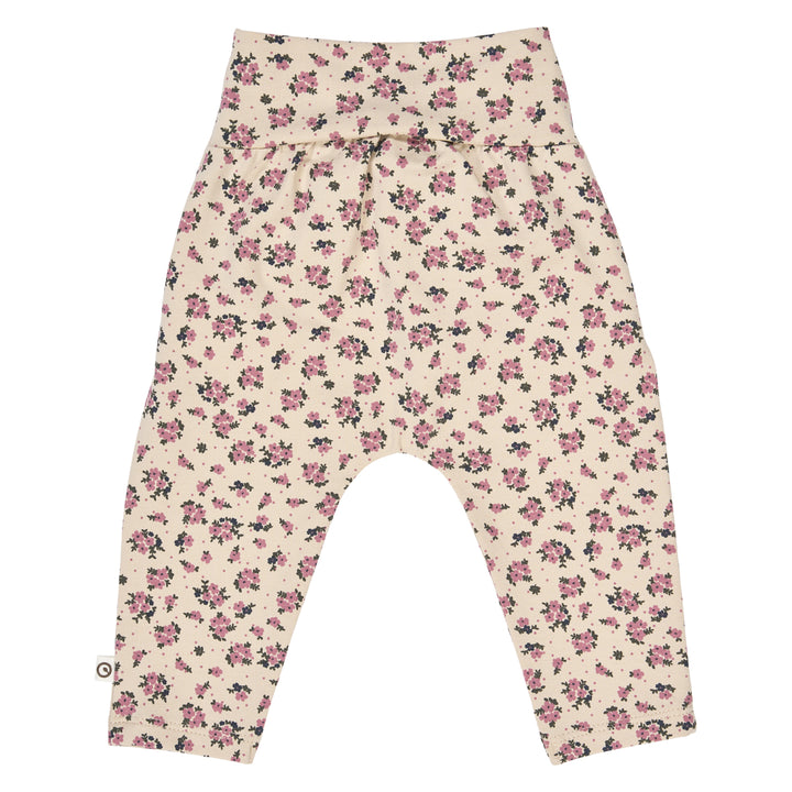 ZINNA blomsterprintet bukser & body sæt