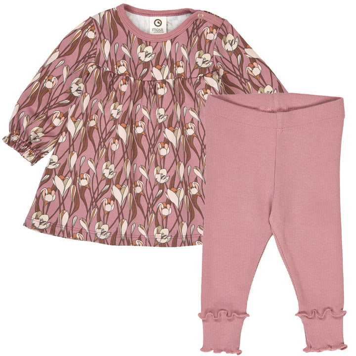 AUTUMN kjole & leggings sæt