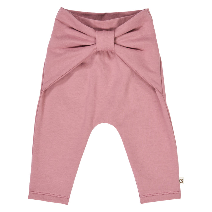 COZY ME sweat bukser med sløjfe