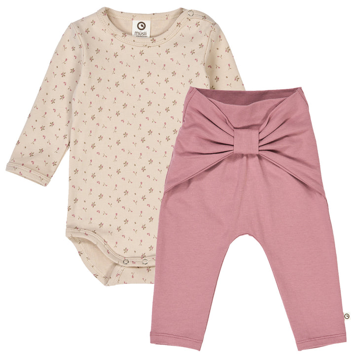 ASTER rib body & bukser sæt