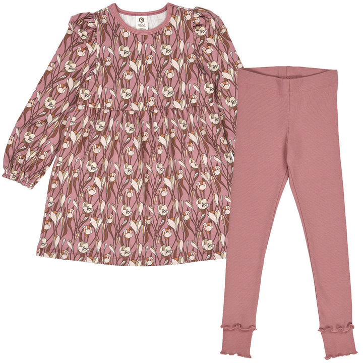 AUTUMN kjole & leggings sæt