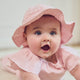 SEERSUCKER stripe sommerhat