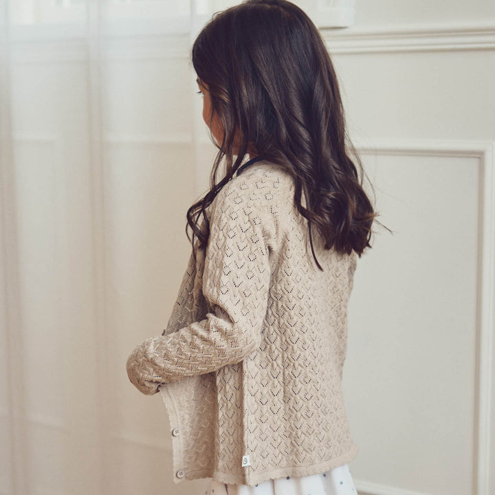 KNIT NEEDLE OUT cardigan