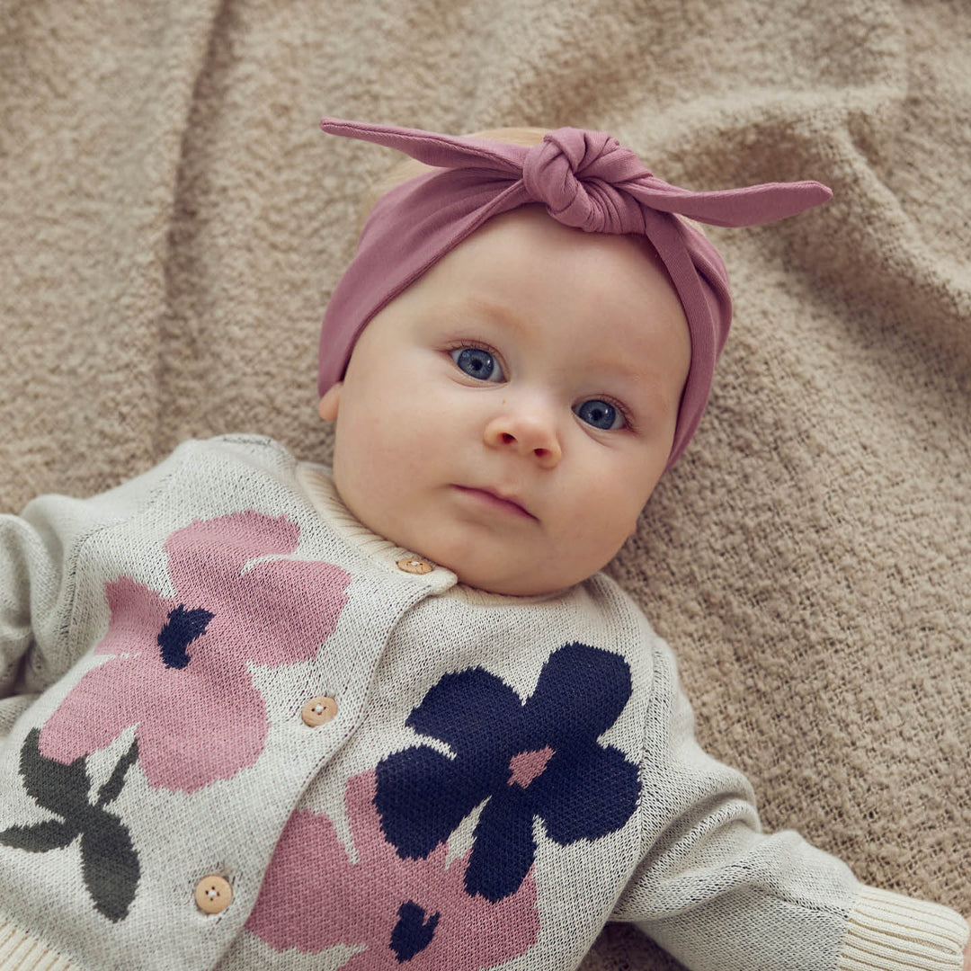 ZINNA blomster strik cardigan