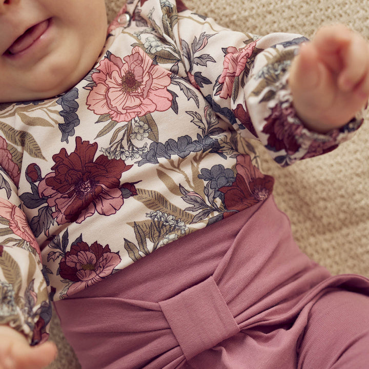 BLISS body med blomsterprint