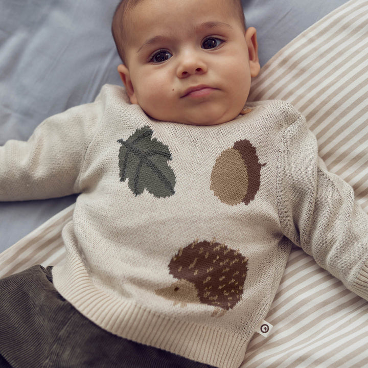 ACORN striktrøje med skovmotiv