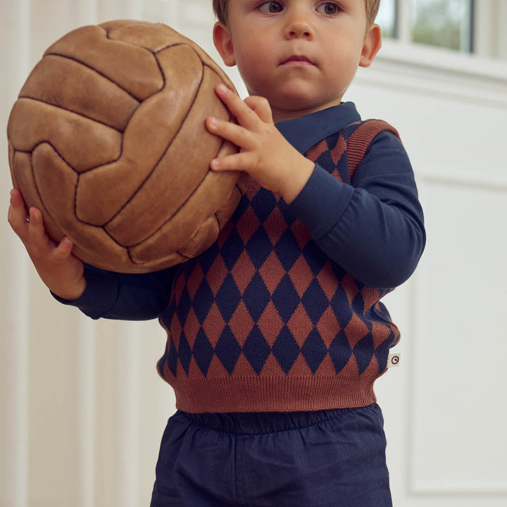 HARLEQUIN KNIT strikvest
