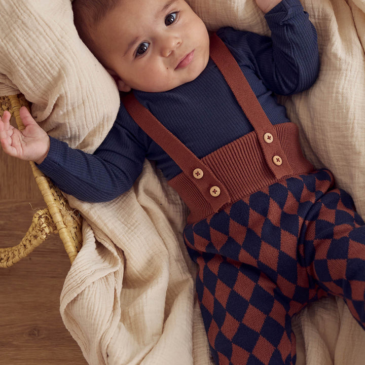HARLEQUIN KNIT strik overalls