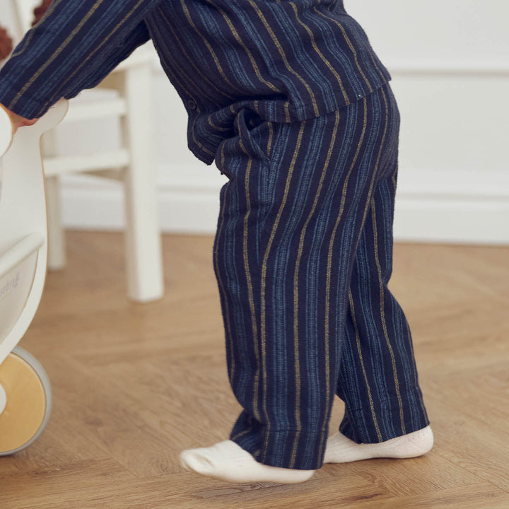 WOVEN STRIPE bukser