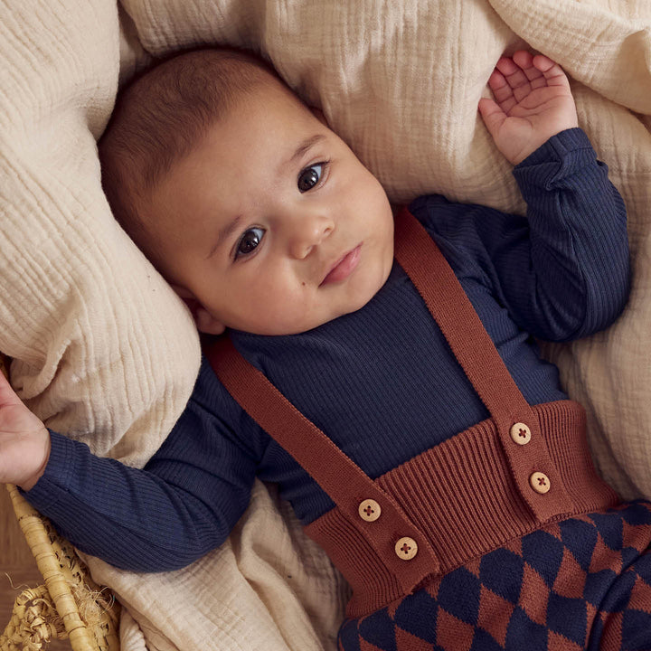 HARLEQUIN KNIT strik overalls