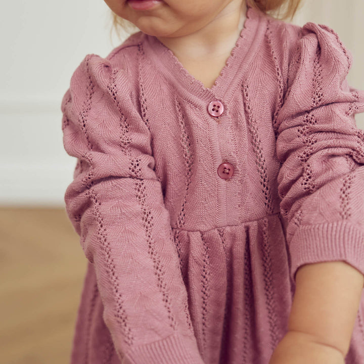 POINTELLE KNIT strikkjole