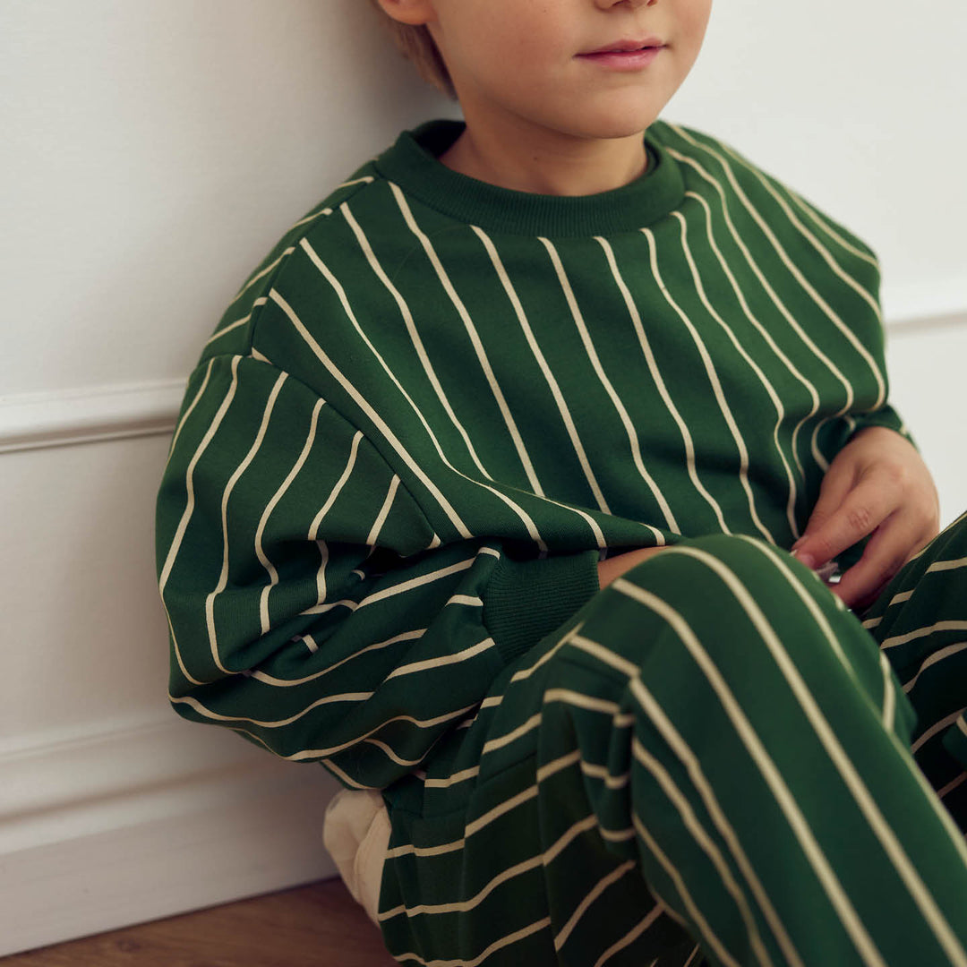 PINSTRIPE sweat bukser