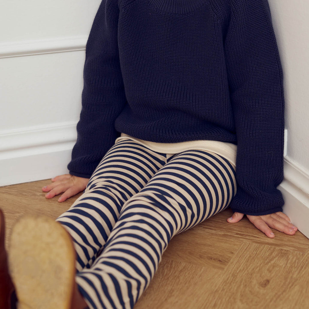 STRIPE flared bukser