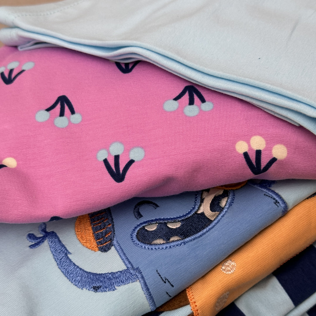 FLOWER sweat swing kjole