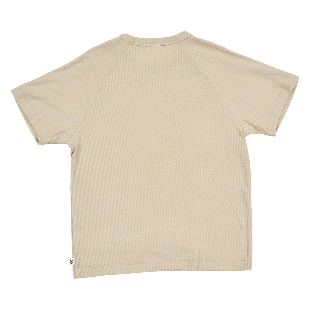 MELLOW tencel raglan T-shirt