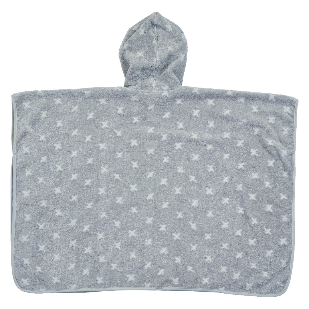 Poncho med hætte