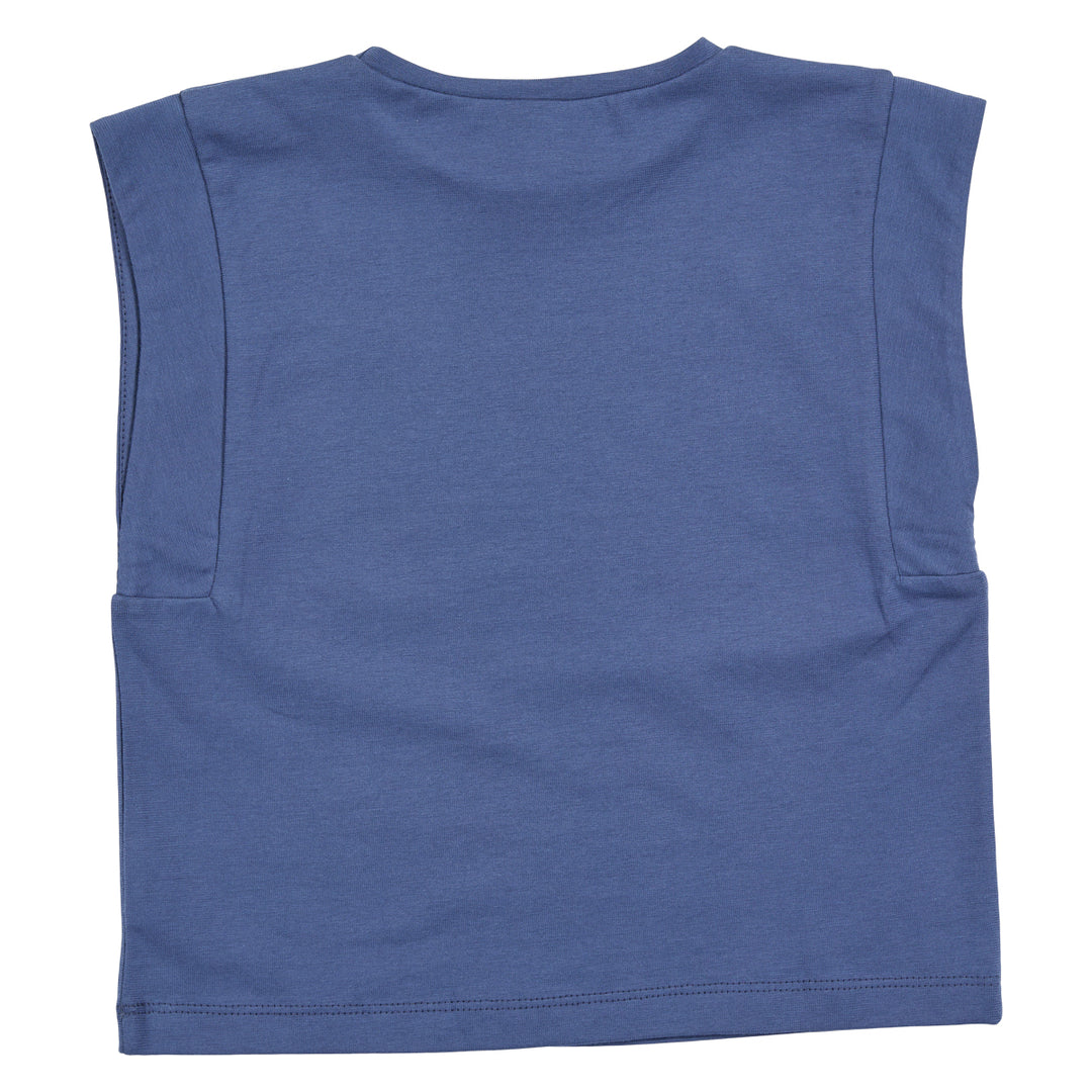 SINGLE JERSEY ærmeløs top