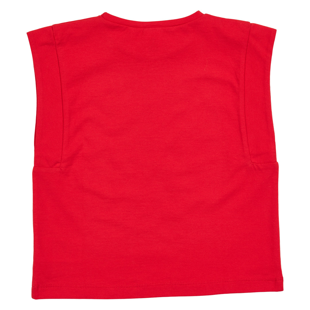 SINGLE JERSEY ærmeløs top